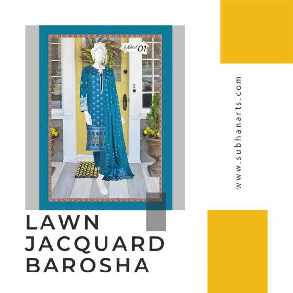 Lawn Jacquard Barosha